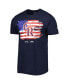 Фото #3 товара Men's Navy Colorado Rockies 4th of July Jersey T-shirt