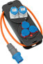Фото #1 товара Удлинитель электрический на 5 розеток Brennenstuhl 1151600030 - 1.5 м - наружный - прямой - IP44 - Пластик
