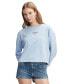 Фото #1 товара Women's Relaxed-Fit Essential Logo Crewneck Sweater