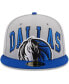 Фото #3 товара Men's Gray, Blue Dallas Mavericks Tip-Off Two-Tone 59FIFTY Fitted Hat