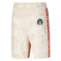 Фото #4 товара Puma Classics Block Spring Cleaning Paisley 8 Inch Shorts Mens Off White Casual