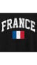 ფოტო #2 პროდუქტის France Flag Plus Size Graphic T-Shirt