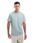 Фото #1 товара Hollister cooling relaxed fit t-shirt in light blue