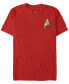 Фото #2 товара Star Trek Men's The Original Series Engineer Starfleet Insignia Short Sleeve T-Shirt