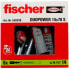 Фото #4 товара дюбеля и шурупы Fischer DUOPOWER 538249 Ø 14x70 mm (8 штук)