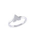 Фото #1 товара Кольцо LuvMyJewelry Triangle Design Silver.