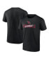 Фото #1 товара Men's Black Arizona Cardinals Siempre T-shirt