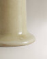 Stoneware candleholder