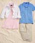 ფოტო #3 პროდუქტის Toddler and Little Girls Mini-Cable Cotton-Blend Polo Dress