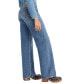 ფოტო #3 პროდუქტის Women's Super-Low Double-Button Relaxed-Fit Denim Jean