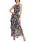 ფოტო #1 პროდუქტის Women's Floral-Print Ruffled Maxi Dress