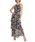 Women's Floral-Print Ruffled Maxi Dress