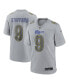 Men's Matthew Stafford Gray Los Angeles Rams Atmosphere Fashion Game Jersey