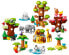 Фото #19 товара Дети > LEGO DUPLO 10975 Конструктор "Дикие животные мира" для 2-летних, 22 фигурки животных, игровая коврик
