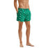 Фото #1 товара Плавательные шорты Selected Classic, для мужчин, с алловер-принтом, из переработанного полиэстера, быстро сохнутращие.