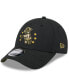 ფოტო #2 პროდუქტის Men's Black Chicago White Sox 2024 Armed Forces Day 9FORTY Adjustable Hat