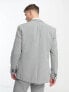 New Look slim suit jacket in grey