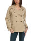 Jones New York Four Trench Jacket Women's Beige M