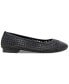 Women's Maddiee Cap-Toe Woven Ballet Flats, Created for Macy's