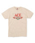 Фото #1 товара Men's Cream Ace Hardware Vintage-like Fade Brass Tacks T-Shirt