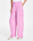 ფოტო #4 პროდუქტის Women's High-Rise Cargo Pants, Created for Macy's