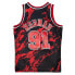 Фото #2 товара MITCHELL & NESS NBA TEAM MARBLE SWINGMAN JERSEY CHICAGO BULLS 1997 DENNIS RODMAN