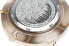 Фото #2 товара Наручные часы REIGN Kahn Automatic Skeleton Rose Gold Case, Genuine Black Leather Watch 45mm.