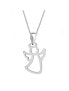 Фото #1 товара Decent silver pendant Angel SVLP0547XH20000