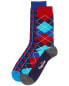 Happy Socks 2-Pack Argyle Sock Men's Up10-13