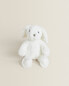 Фото #2 товара Children’s white bunny soft toy