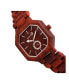 ფოტო #2 პროდუქტის Acadia Wood Bracelet Watch Red 43Mm
