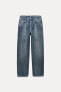 ZW COLLECTION RELAXED FIT MID-RISE JEANS