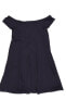 Фото #2 товара Susana Monaco 300899 Off The Shoulder Fit & Flare Mini Dress Navy Blue, XS