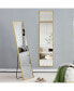 Фото #2 товара Aluminium Frame Full Body Mirror - Golden 63" X 20"