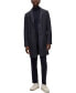 Men's Micro-Patterned Slim-Fit Coat