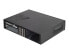 SilverStone ML03 - HTPC - PC - Black - micro ATX - Mini-ATX - Mini-ITX - Aluminium - Plastic - SECC - 440 mm