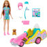 Фото #1 товара Lalka Barbie Mattel Gokart Stacie Pojazd filmowy i lalka + piesek HRM08