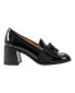 ფოტო #3 პროდუქტის Women's Korrar Stacked High Heel Bow Loafers