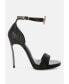 Фото #7 товара straight fire high heel glitter stilettos Sandals