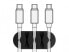 Delock 18347 - Cable holder - Desk/Wall - Thermoplastic Rubber (TPR) - Black - White