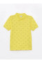 Фото #1 товара LCW Kids Polo Yaka Baskılı Kısa Kollu Erkek Çocuk Tişört