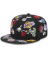 ფოტო #4 პროდუქტის Men's New Era Black NBA x 59FIFTY Fitted Hat