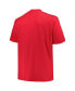 Фото #2 товара Men's Scarlet Ohio State Buckeyes Big and Tall Team T-shirt