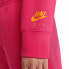 Фото #8 товара Толстовка с капюшоном для девочек CROP HOODIE Nike DM8372 666 Розовый