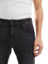 Фото #7 товара Jack & Jones pete tapered jeans in washed black