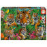 EDUCA 500 Pieces Tiger Jungle Puzzle