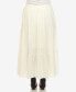 Plus Size Pleated Tiered Maxi Skirt