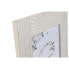 Фото #3 товара Фото рамка Home ESPRIT Белый Стеклянный Деревянный MDF Индиец 32 x 1,5 x 37 cm