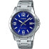 Фото #1 товара Мужские часы Casio Серебристый Синий