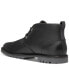 Фото #3 товара Men's Midland Leather Water-Resistant Lace-Up Lug Sole Chukka Boots